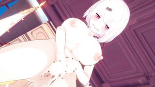 Yuika Shiina just masturbates