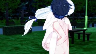 HORNY EMILIA WANTS SUBARU TO FUCK HER HARD HENTAI RE:ZERO