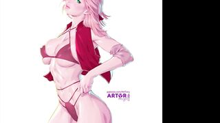 EPIC Hentai Pics SAKURA From NARUTO !