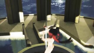 【MMD】Tda Miku - Poledance【R-18】