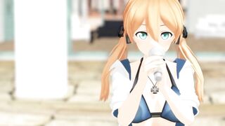 【MMD】Prinz Eugen Icero【R-18】