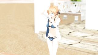 【MMD】Prinz Eugen Icero【R-18】