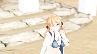 【MMD】Prinz Eugen Icero【R-18】