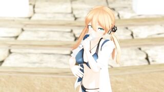 【MMD】Prinz Eugen Icero【R-18】