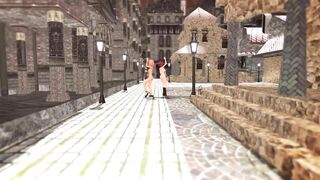 【MMD】Mara-chan & Izumi-chans - Physics exercise 2【R-18】