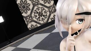 【MMD】Hamakaze galaxias!【R-18】