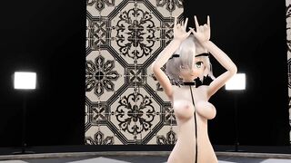 【MMD】Hamakaze galaxias!【R-18】