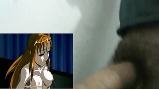 Hentai masturbandome mientras miro el capitulo 1 de Black Gate