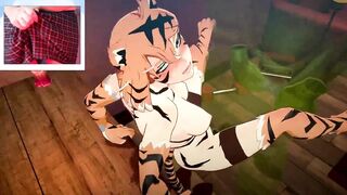 Tiger Girl Ahegao Creampie