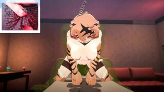 Tiger Girl Ahegao Creampie