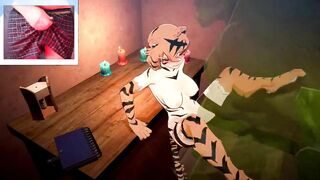 Tiger Girl Ahegao Creampie