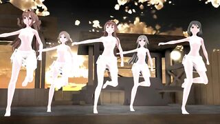 【MMD】Yamato-san & Kongo - sisters whimsical Mercy【R-18】