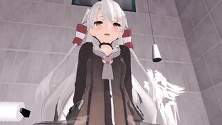 【SEX-MMD】Amatsukaze - sex (No man model)【R-18】