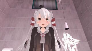 【SEX-MMD】Amatsukaze - sex (No man model)【R-18】