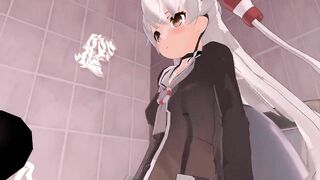 【SEX-MMD】Amatsukaze - sex (No man model)【R-18】