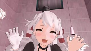 【SEX-MMD】Amatsukaze - sex (No man model)【R-18】