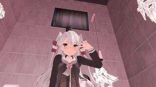【SEX-MMD】Amatsukaze - sex (No man model)【R-18】