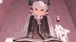 【SEX-MMD】Amatsukaze - sex (No man model)【R-18】