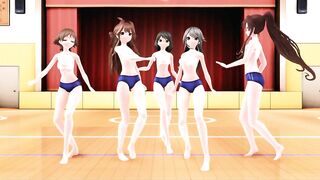 【MMD】Kimagure Mercy with Yamato & Kongo sisters【R-18】