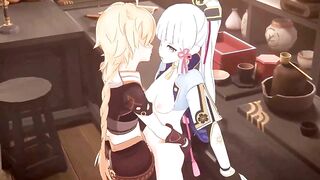 Ayaka Fucked by Aether - Genshin Impact