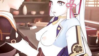 Ayaka Fucked by Aether - Genshin Impact