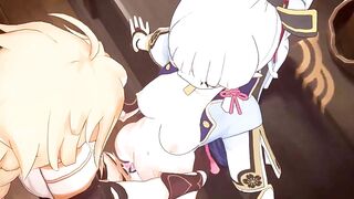 Ayaka Fucked by Aether - Genshin Impact