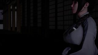 えっちな巨乳巫女さん 01 -Honey Select