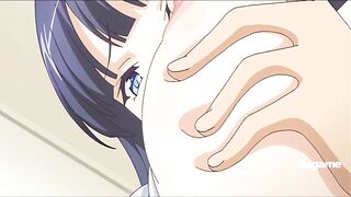 Big Tits And Big ass Hot Girl Fuck Hardcore Rough Sex On Bed And Cum In Mouth Hentai Anime