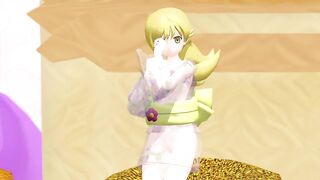 【MMD】Platinum Disco [Shinobu Oshino]【R-18】