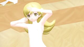 【MMD】Platinum Disco [Shinobu Oshino]【R-18】