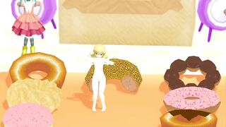 【MMD】Platinum Disco [Shinobu Oshino]【R-18】