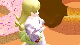 【MMD】Platinum Disco [Shinobu Oshino]【R-18】