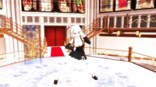 【MMD】Luna - Donut Hole【R-18】