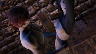 KAITLYN KA LOVES BDSM AND GETS HIGH FROM A DICK | The Quarry | 3D animation
