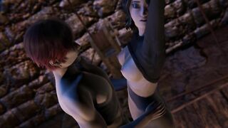 KAITLYN KA LOVES BDSM AND GETS HIGH FROM A DICK | The Quarry | 3D animation