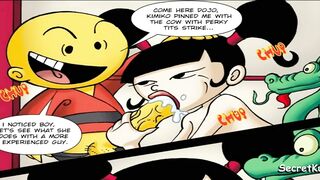 Xiaolin Showdown XXX cartoon comic Porn Parody (With Audio)