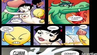 Xiaolin Showdown XXX cartoon comic Porn Parody (With Audio)