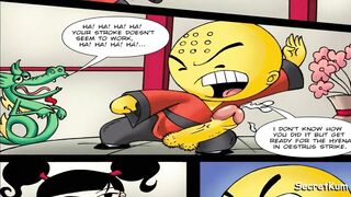 Xiaolin Showdown XXX cartoon comic Porn Parody (With Audio)