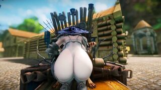 Big Breasts Elf Mama Goblin Surrender Service Seeding Sex 3D Hentai NSFW NTR Part 1