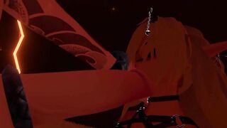 Futa Mommy throat fucks cute Elf