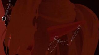 Futa Mommy throat fucks cute Elf