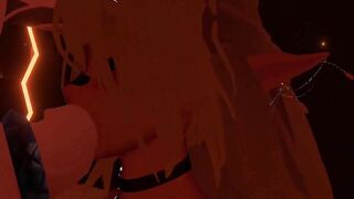 Futa Mommy throat fucks cute Elf