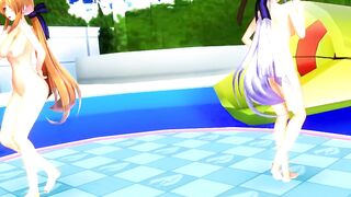 【MMD】Haku - Distorted Princess【60fps】【R-18】