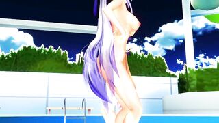 【MMD】Haku - Distorted Princess【60fps】【R-18】
