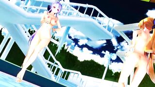 【MMD】Haku - Distorted Princess【60fps】【R-18】