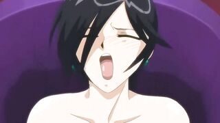 Hentai Teacher Masturbates with Sausage During Lunch Break
