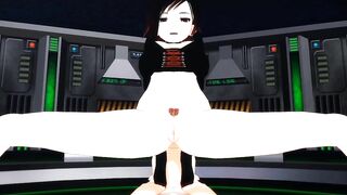 【SEX-MMD】Red Like Roses (Ruby Anal)【R-18】