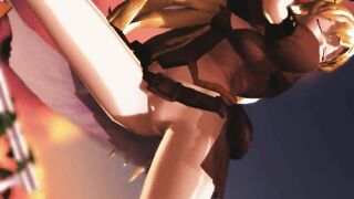 【MMD】Yang Xiao Long Burn it up【R-18】