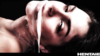 Hot chicks fucked in mouth and filled with hot liters of sperm