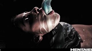 Hot chicks fucked in mouth and filled with hot liters of sperm